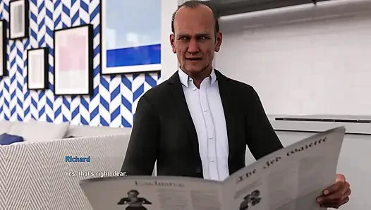 Ahlaksızlık adımları - bölüm 9: Dekanın yemeğinde aldatılıyor ve izlenirken sikiliyor