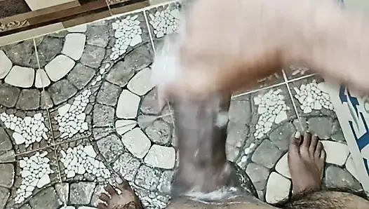18Y BOY--FAT COCK MASTRUBATION..IN BATHROOM