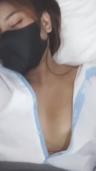 POV Sex with Sexy Asian Thai Office mate at her bed room after work | Clip 2