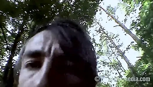 Köpek stili ile araba seksi