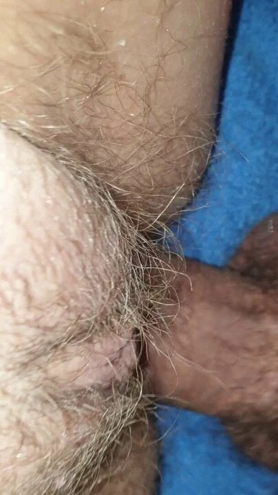 Hairly cum pussy cock