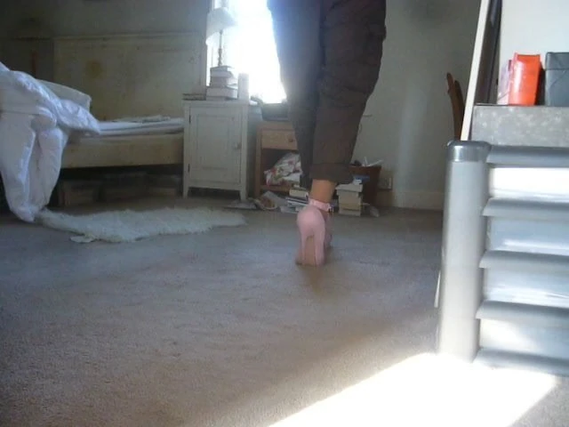 My pink Bedheels 8inchers