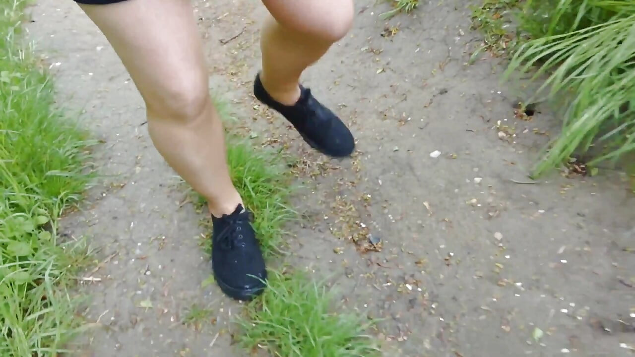 Visit in Tights on the Cable Car Mountain