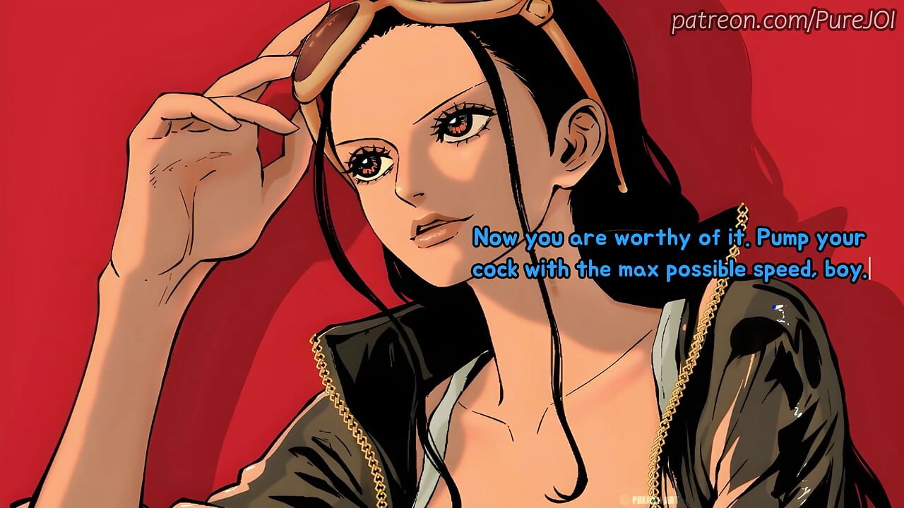 Ukaž Nico Robin, že si zasloužíš být jejím osobním služebníkem (CBT JOI)