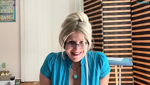 Azgın öğretmen için zor