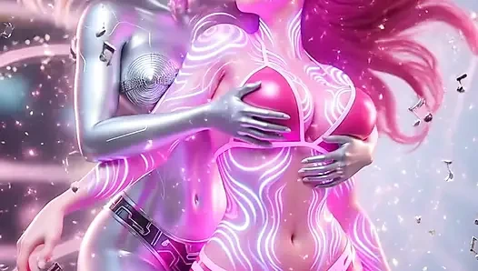 Sexy Superpowered Heroines Surrender To Intense Bedroom Pleasure