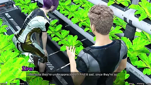 Stranded in Space - Meeting a Shy Emo Girl
