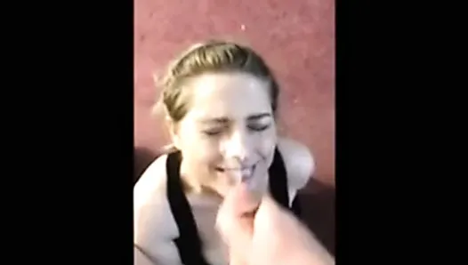 Another Girl Makes A Phone Facial Come True