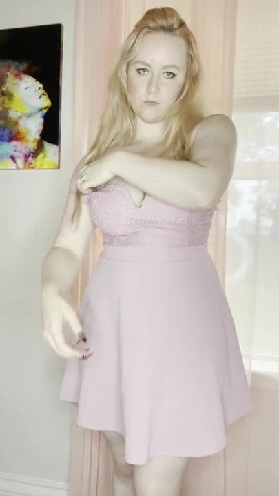 Blonde ready for fun