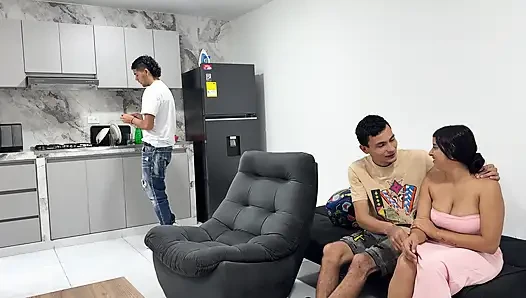 Latina woman of scarce resources gets fucked as part of payment and cums inside her