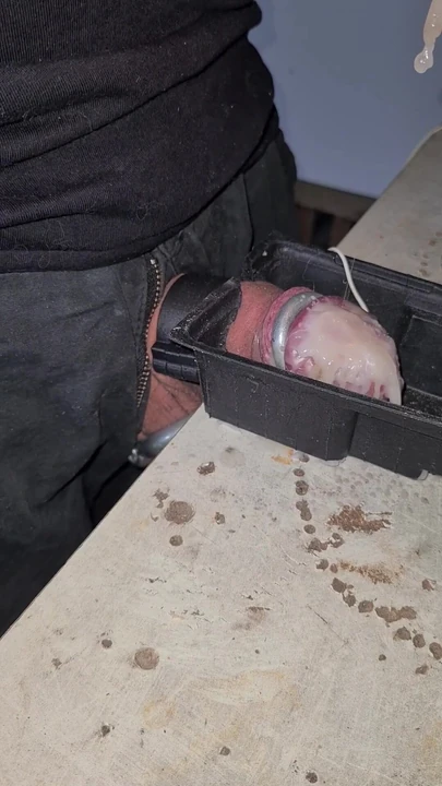 Stunning moment from "New toy and torture"