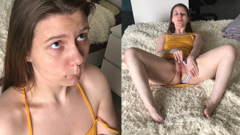 The owner of the apartment came for his money, but I paid him with my mouth and body - Lovessie