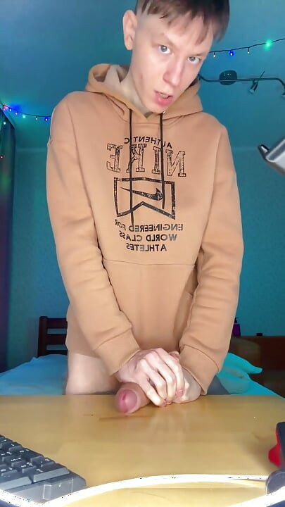 Watch Me Stroke My Huge Nine Inch Cock Until I Explode