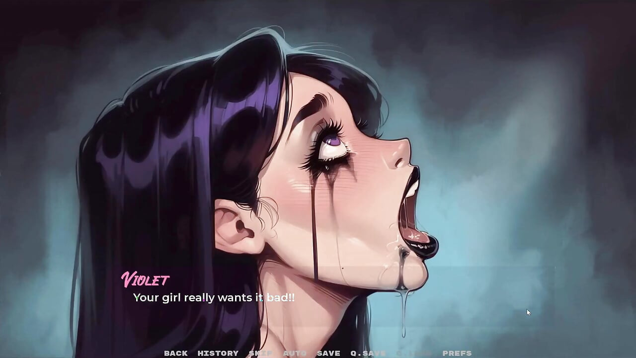 Permainan Teman Wanita Baru Saya Pantang Larang Hentai Ep.45 Gothic Girl Mempunyai Solekan Yang Dimusnahkan Oleh Tekak Dalam!