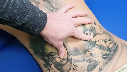 Tukang pijat ngentot sama blanche knadenlos!