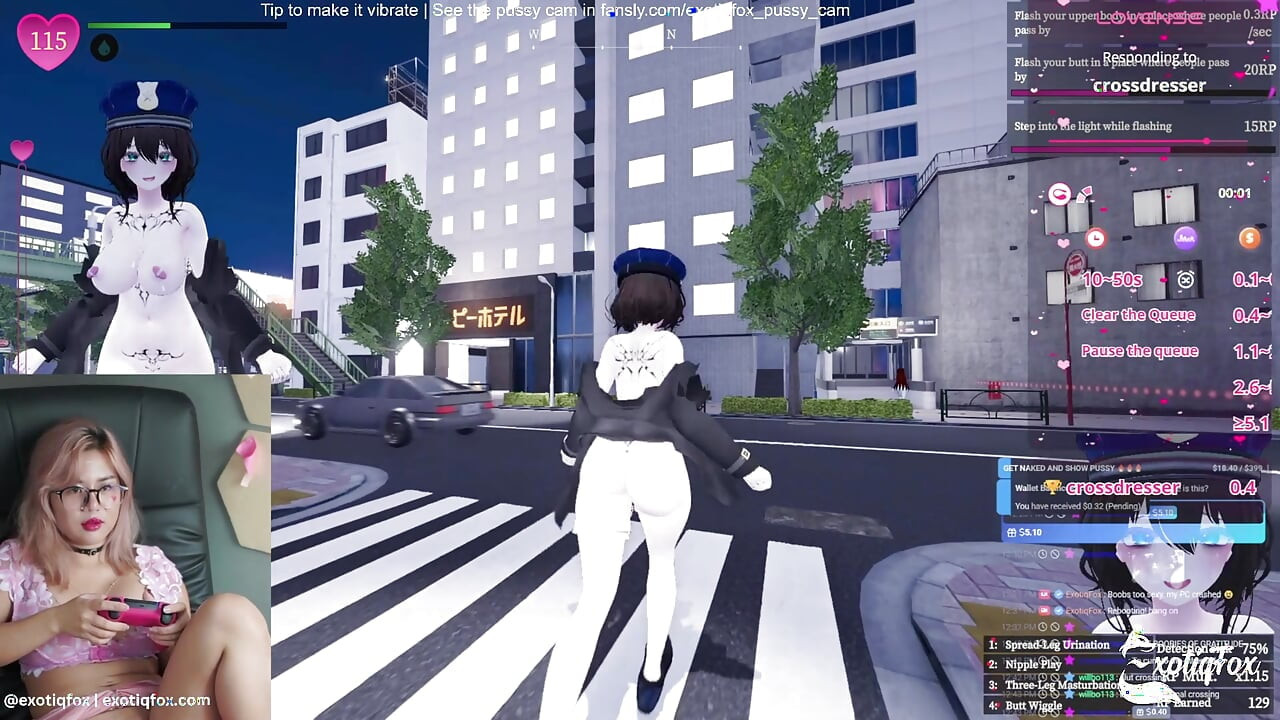 Moja pička je bila tako vruća igrajući ovu bezobraznu hentai igru Volim živjeti u ovoj igri