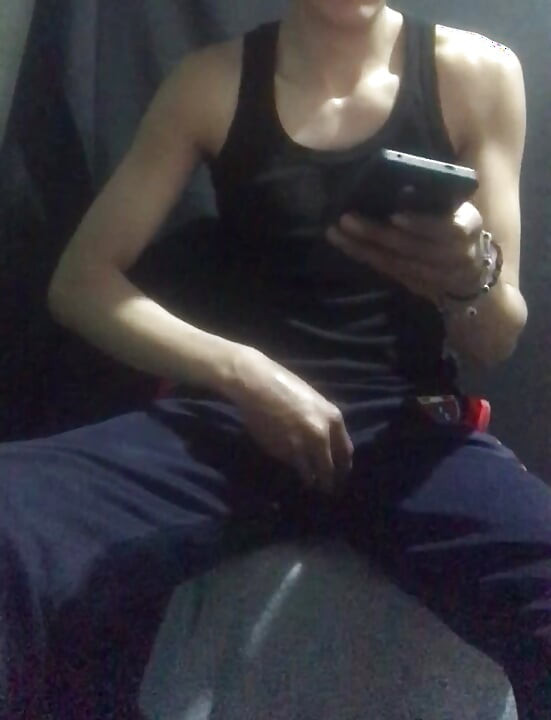 Abdomen full of semen