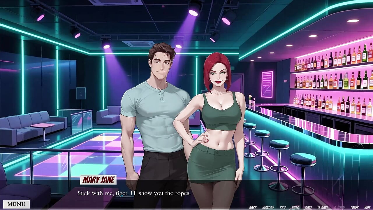 Dengan kenikmatan yang luar biasa #2 - mary jane lagi asik di kartun