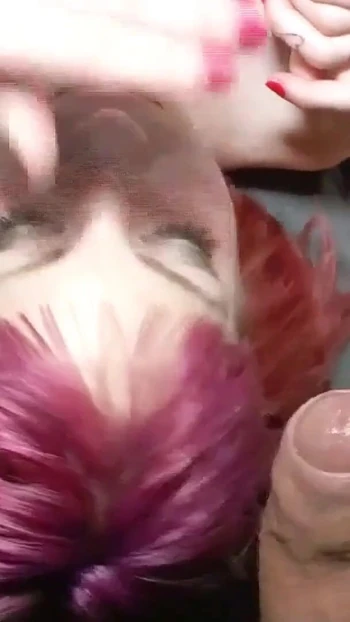 Must-share moment from "Creampie Bukkake Gangbang - Tiny Pink Haired German Teen Cora"