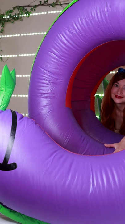 Around My Giant Inflatable Snake, I Can't Escape.