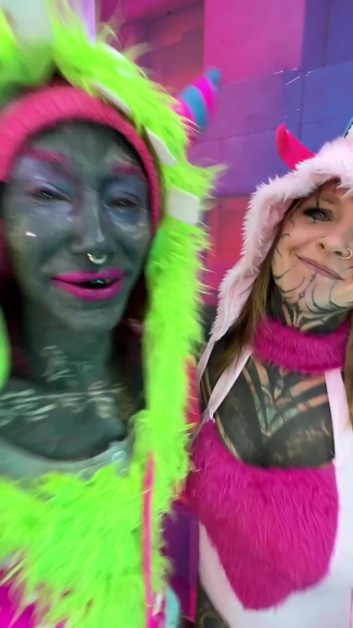 Behind the Scenes with Tattooed Girls | Clip 2