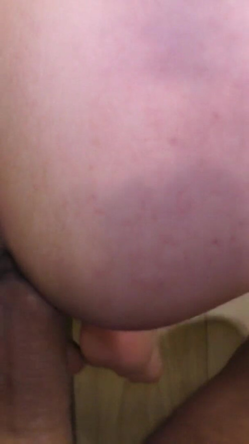 Incredible bubble ass teen ! Shy slut warms her dripping pussy on my big cock | Clip 2
