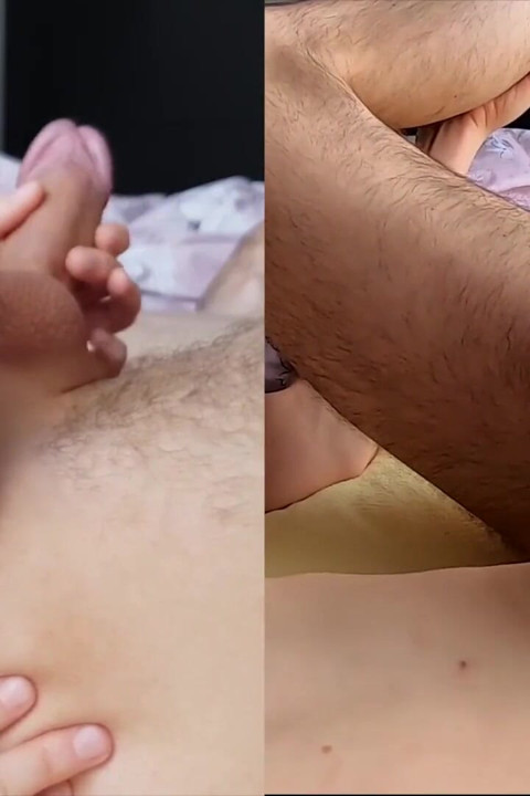 Dwie kamery rimming i ręczna robota spust! POV!