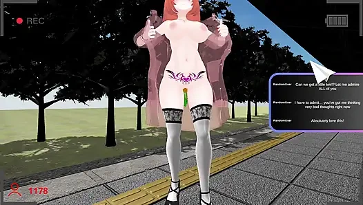 Vollständiges Gameplay - Roxannes exhibitionist, teil 5