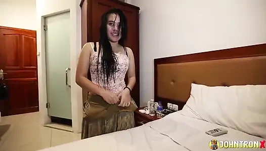 Johntronx - курящие горячие тайские крошки с волосатыми кисками жестко трахают