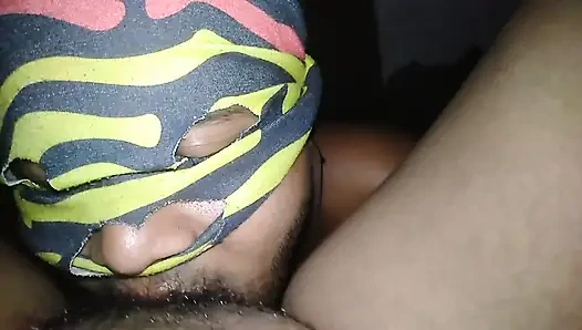 My sister-in-law offered me a pussy today, so I ate her pussy when I was alone 2