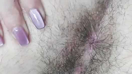 Asshole Hairy Extreme Closeup