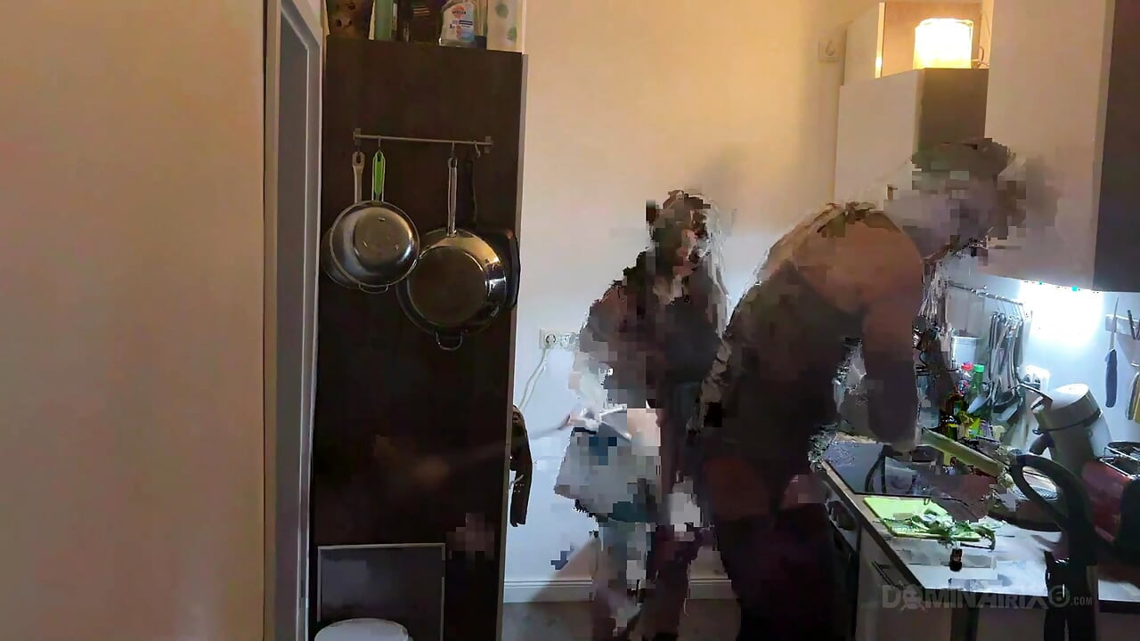 Kitchen Fisting Frenzy - Mature Sluts Stretched Wide Open