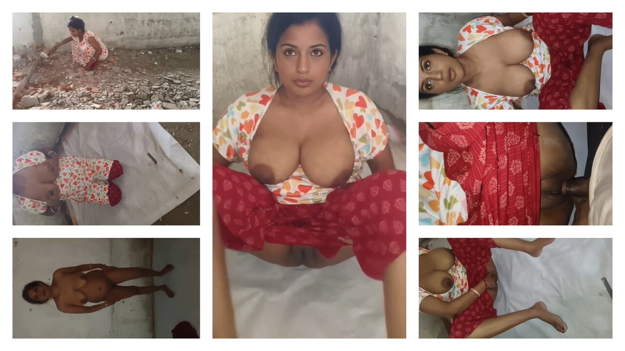 Season 309. Ladies majdur ki bur fhad chudai