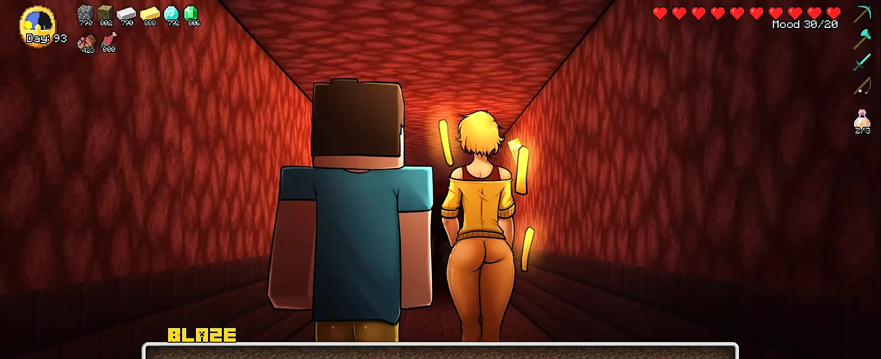 Jeu d’artisanat excité, partie 48, meilleur sexe lécheur par Loveskysanhentai