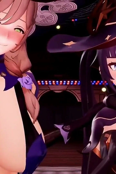 Genshin Impact - Monstandt Sex Party - 3D Hentai Animations