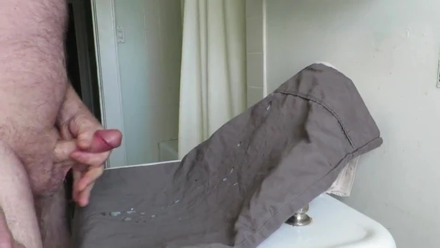 Another hot daddy cum shot