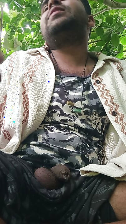 Alone in forest area so I decided to watch hot and sexy videos