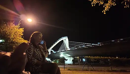 Seorang eksibisian datang ke pelacur di tempat. Dia tidak tahu apa yang harus dilakukan dengannya.