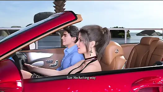 She like to fuck in the red car