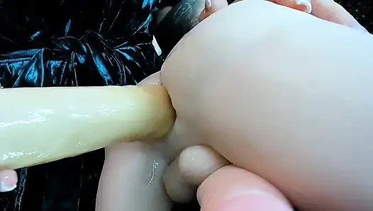 Mom's Anal Sex Lesson Dildo big