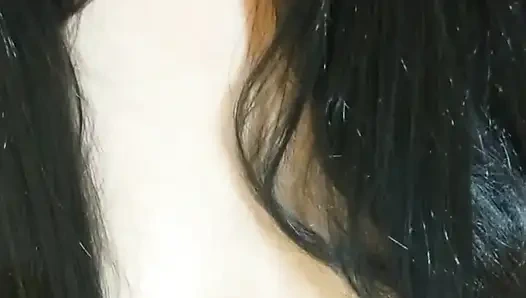 Sie Zog Ihren Tanga Aus, Um Ihren Großen Zu Zeigen