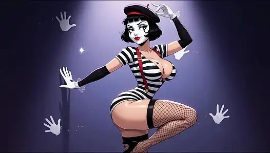 AI-Sexy Mime Tease