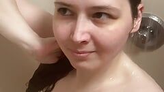 Orgasm in the Shower