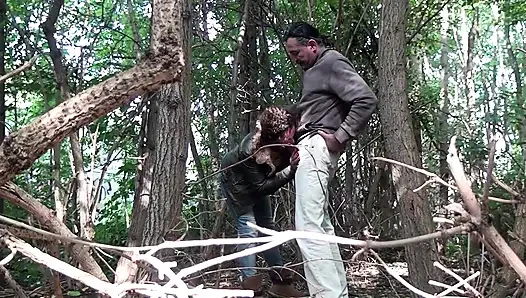 Seks anal threesome didobel penetrasi