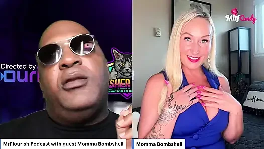 Mrflourish Podcast an Evening Affair with Guest Momma Bombshell