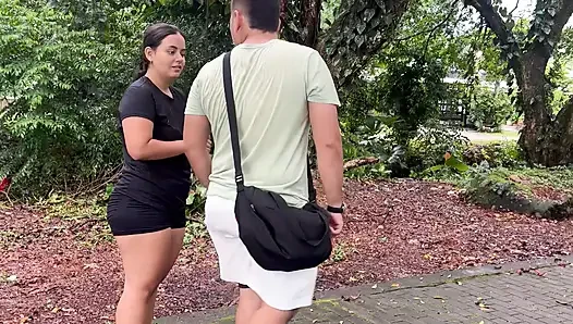 The stranger took me to his house and fucked me hot