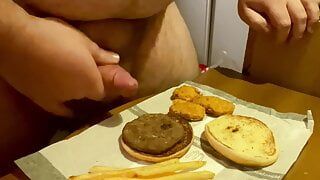 A meal fit for a cum eating gooner