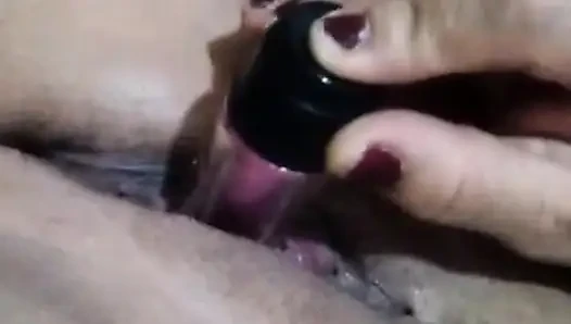 Mexikanische ehefrau gibt an und masturbiert