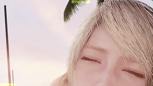 Final Fantasy XV FF15 - Beach Party Group Sex 2024 Full Color Grading WM (No Sound)  By LazyProcrast Animation 3D Hentai