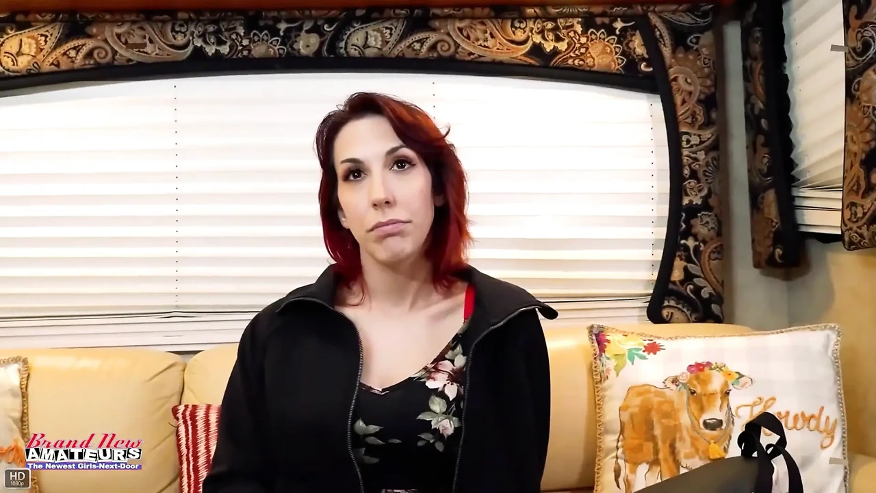 Fiery Redhead Scarlett Foxx Big Tits Deep BJ to Hard Relentless Slam!